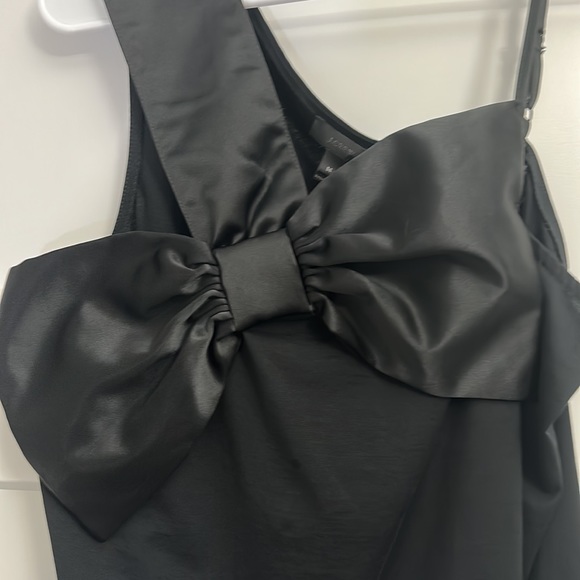J. Crew Bow black tank top size M NWT - Picture 2 of 5